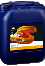 Envase lubricante Repsol vehículos pesados de la gama GIANT.